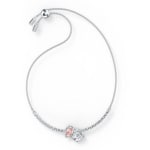 Swarovski Bracelet Angelic Square, rose, métal rhodié - 5517120