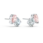 Swarovski Attract Soul Ohrstecker, rosa, rhodiniert - 5517118