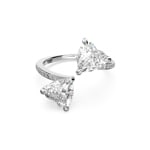 Swarovski Attract Soul Ring, weiss, rhodiniert - M5535192