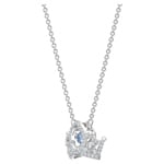 Swarovski Bee A Queen necklace, blue, rhodium plated - 5501080