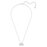 Swarovski Bee A Queen necklace, blue, rhodium plated - 5501080