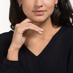 Swarovski Bella V Ohrringe, blau, vergoldet - 5498875
