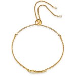 Swarovski Bracelet Botanical, blanc, métal doré - 5535790