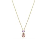 Swarovski Chroma Collier Mehrfarbig vergoldet