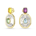 Swarovski Chroma Drop Earrings Multicolored gold-plated