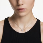 Swarovski Constella Collier Rundschliff, Weiss, Rhodiniert - 5636706 