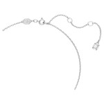 Swarovski Constella Collier Rundschliff, Weiss, Rhodiniert - 5636706 