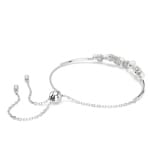 Swarovski Constella Armreif, Kristallperle, Rundschliffe, Weiss, Rhodiniert - 5705618