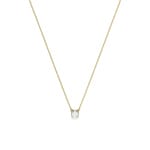Swarovski Constella necklace Round cut, White, Gold-tone plated - 5636703