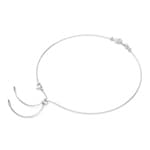 Swarovski Constella Necklace, Crystal pearl, Round cuts, White, Rhodium plated - 5705626
