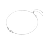 Swarovski Constella Necklace, Crystal pearl, Round cuts, White, Rhodium plated - 5705626