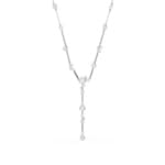 Swarovski Constella Y-Collier Kristallperlen rhodiniert