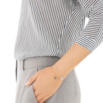 Swarovski Crystal Wishes Evil Eye bracelet Set, Metallmix - 5528199