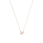 Swarovski Dazzling Swan Halskette, mehrfarbig, rosé vergoldet