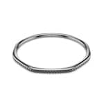 Swarovski Dextera Armreif Oktagon Weiss rutheniert