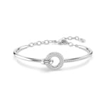 Swarovski Dextera Armreif Weiss rhodiniert