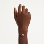 Swarovski Dextera Armreif Weiss vergoldet - 5743568