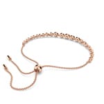 Swarovski Bracelet Emily Diverses tailles rondes, Rose, Placage de ton or rosé - 5663393