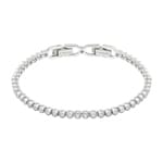 Swarovski Emily Armband, weiss, rhodiniert