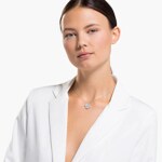 Swarovski Eternal Flower Halskette, gelb, rhodiniert - 5512662