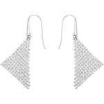Swarovski Fit Ohrhänger, weiss, rhodiniert - 5143068