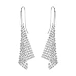 Swarovski Fit Ohrhänger, weiss, rhodiniert - 5143068