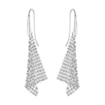 Swarovski Fit Ohrhänger, weiss, rhodiniert - 5143068