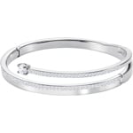 Swarovski Bracelet-jonc Fresh, blanc, métal rhodié - M5257566