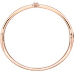 Swarovski Fresh Bangle, white, pink gold plated - M5257565