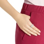 Swarovski Further Ring, weiss, rhodiniert - M5448840