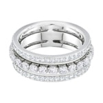 Swarovski Further Ring, weiss, rhodiniert - M5448840