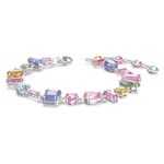 Swarovski Gema bracelet, Multicoloured, rhodium plated - 5613739