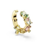 Swarovski Mono Boucle d'oreille manchette Gema Multicolore Plaqué or - 5720903