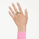 Swarovski Gema Ring Set Multicolored gold-plated - M5741583