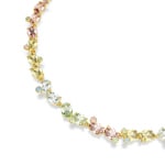 Swarovski Gema Tennis Collier Mehrfarbig vergoldet - 5714836
