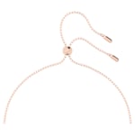Swarovski Hollow necklace white, pink Gold-tone plated - 5636500