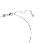 Swarovski Hyperbola necklace Heart, White, Rhodium plated - 5684386