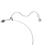 Swarovski Hyperbola Collier Pavé, Unendlichkeit, Weiss, Rhodiniert - 5687265