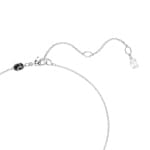 Swarovski Hyperbola Necklace, Mixed cuts, White, Mixed metal finish - 5696626