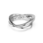 Swarovski Hyperbola Ring Mixed cuts Rhodium plated - M5714956