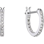 Swarovski Iconic Swan Kreolen, mehrfarbig, rhodiniert - 5512577