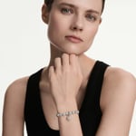 Swarovski Pendentif Charm Idyllia Flocon de Neige rhodié - 5755513