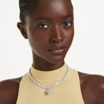 Swarovski Idyllia Charm Anhänger Teddy Blau rhodiniert - 5750253