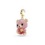 Swarovski Idyllia Charm Anhänger Teddy Rosa vergoldet - 5738357