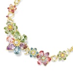 Swarovski Idyllia Necklace Flowers Multicolored gold-plated - 5709030