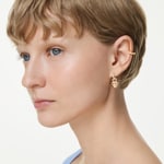 Swarovski Pendants d’oreilles avec manchettes Idyllia Plaqué or - 5737294