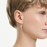 Swarovski Pendants d’oreilles avec manchettes Idyllia Plaqué or - 5737294