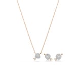 Swarovski Parure Idyllia Cœur avec Fèche | Collier et boucles d'oreilles - 5745580