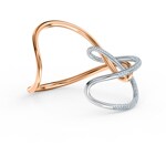 Swarovski Infinity Bangle, white, Metallmix - M5532399