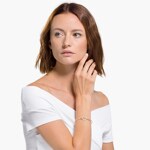 Swarovski Infinity Heart Armreif, weiss, Metallmix - 5518869